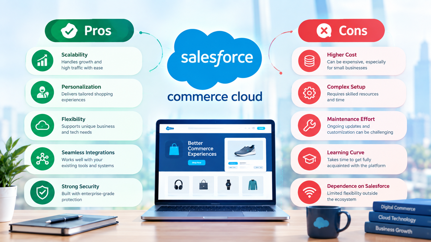 Salesforce Commerce Cloud: Pros and Cons in 2026