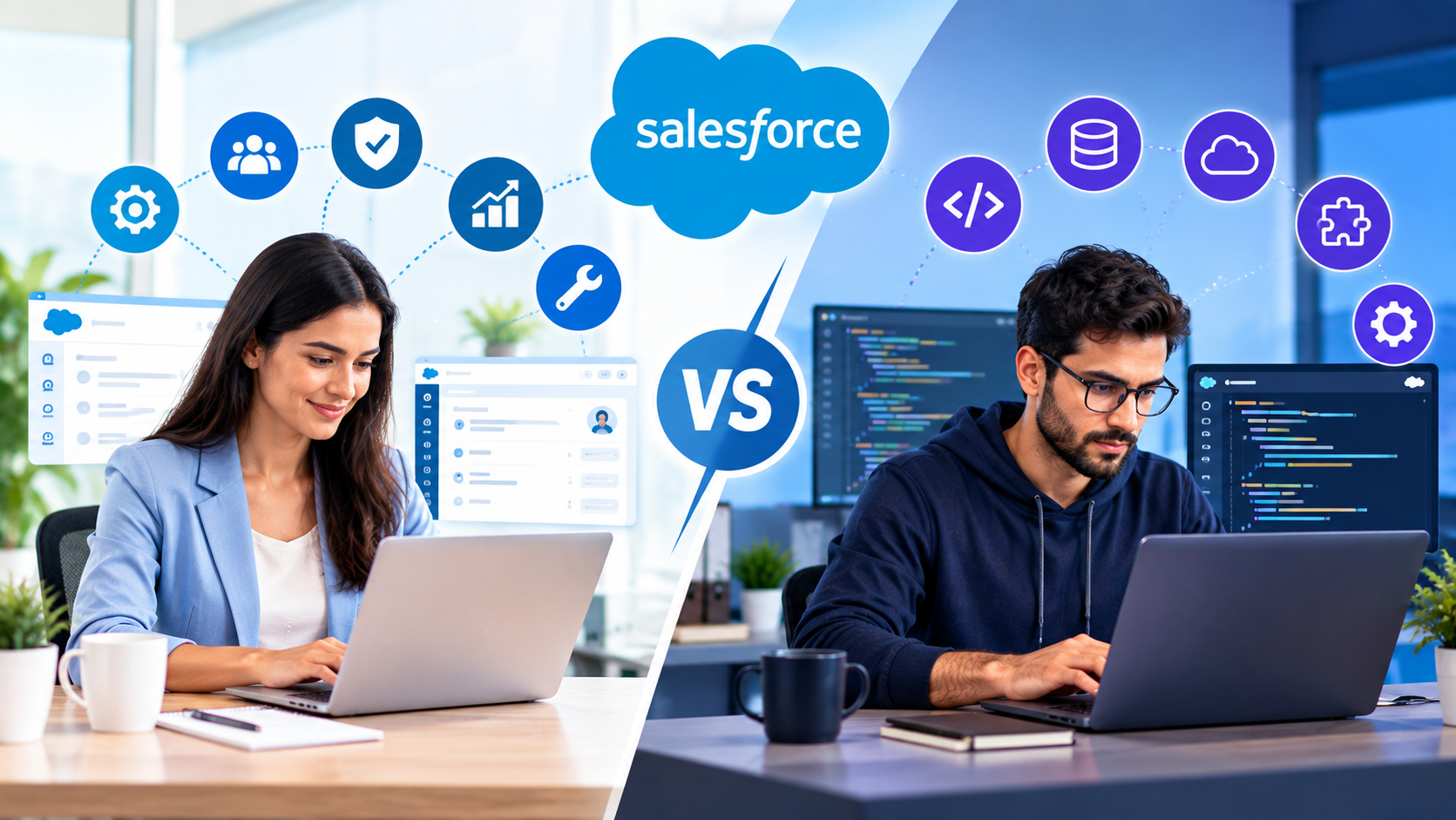 Salesforce Admin vs. Salesforce Developer: What’s the Difference?